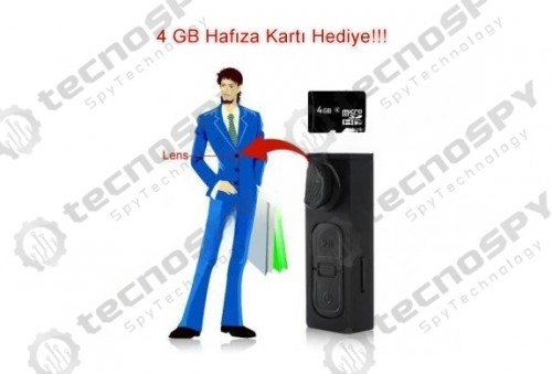 Düğme Güvenli Kamera