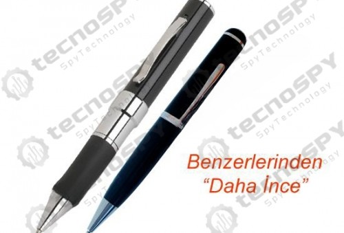 İNCE MP KALEM GÜVENLİ KAMERA