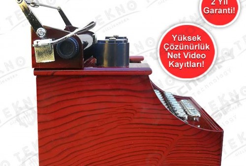 Müzik Çalarlı Nostalji Daktilo Kamera