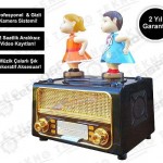 Müzik Çalarlı Nostalji Radyo Kamera