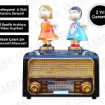 Müzik Çalarlı Nostalji Radyo Kamera