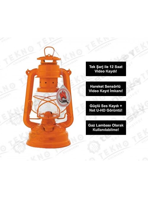 Nostaljik Metal Gaz Lambası Kamera Nostaljik Metal Gaz Lambası Kamera