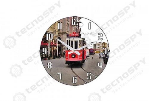 Taksim Standart Duvar Saat Kamera