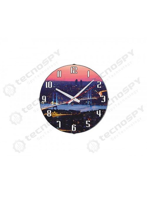 Boğaz Gece Görüşlü Duvar Saati Kamera