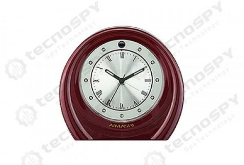 HD Ahşap Masa Saat Kamera