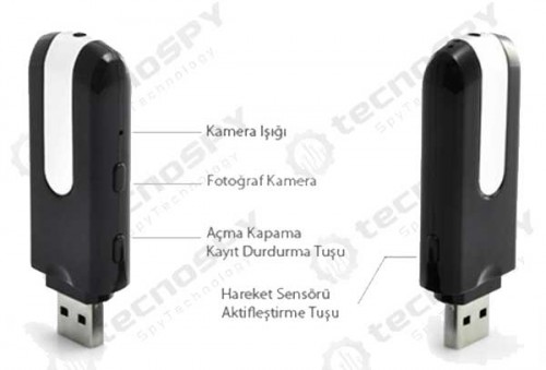 USB Flash Bellek Güvenli Kamera