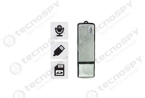 8 GB Sensörlü Ses Kayıt Cihazı