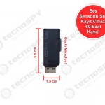 60 Saat Kayıtlı Mini Ses Kayıt Cihazı