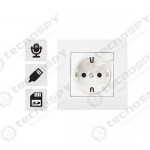 1 Ay Ses Kayıt Yapabilen Duvar Prizi