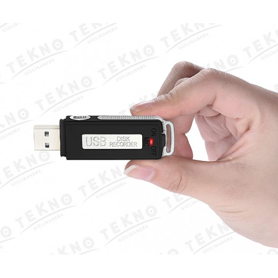 8 GB Flash Bellek Ses Kayıt Cihazı