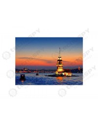 Kız Kulesi HD Tablo Kamera Kız Kulesi HD Tablo Kamera