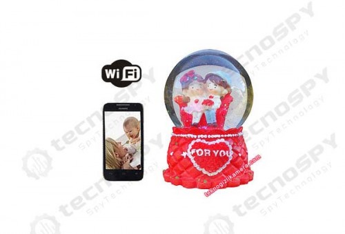 Kar Küresi Güvenli Kamera Wifi İP