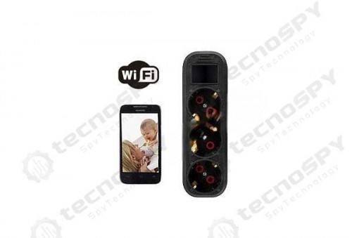 Priz Güvenli Kamera Wifi İP Kablosuz Siyah