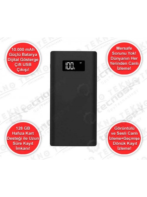 Power Bank Wifi İP Kamera Power Bank Wifi İP Kamera