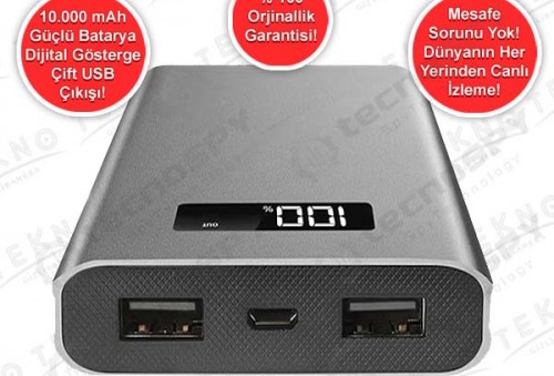 Power Bank Wifi İP Kamera